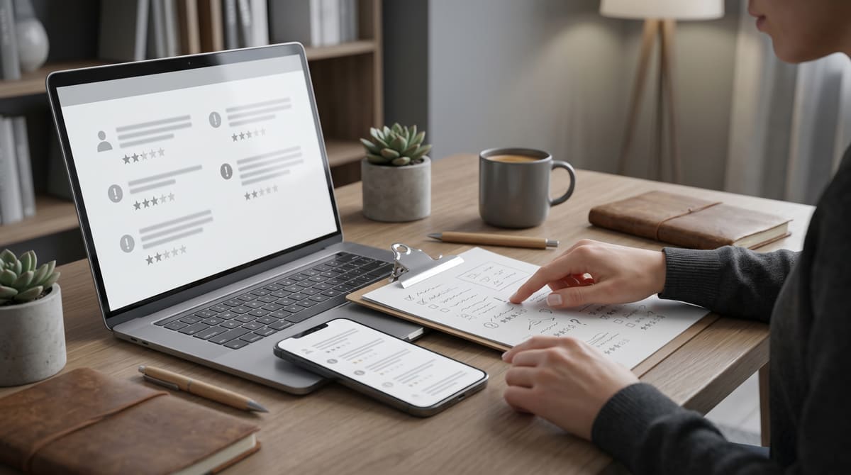 PCで口コミをチェックする人